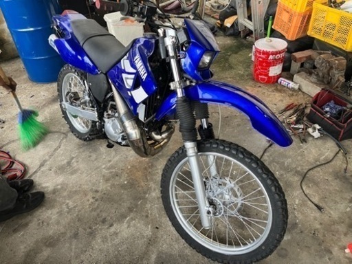 YAMAHA DT230ランツァ ブルー低走行車両！エンジンOH後1000km！絶好調車です！