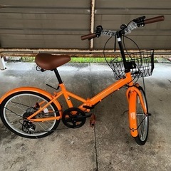 新品・未使用　20インチ折りたたみ自転車
