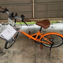 新品・未使用　20インチ折りたたみ自転車