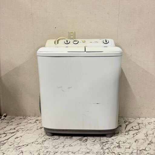 18875  Haier 二槽式洗濯機 2018年製 5.5kg ◆大阪市内・東大阪市他 6,000円以上ご購入で無料配達いたします！◆ ※京都・高槻・枚方方面◆神戸・西宮・尼崎方面◆生駒方面、大阪南部方面　それぞれ条件付き無料配送あり！