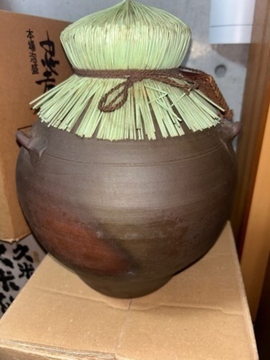 1996年9月詰め まんざ古酒3升カメ