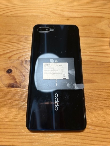 【携帯】oppo reno a 64GB ブラック