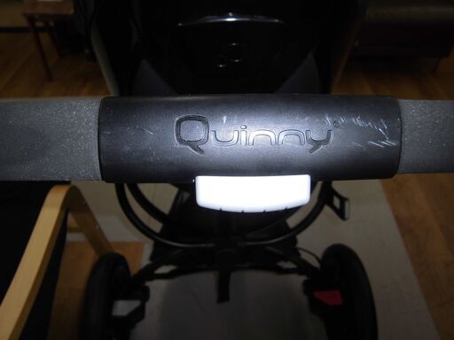 R302 高級 Quinny Moodd クイニー ムード 三輪ベビーカー ブラックディ