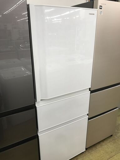 【トレファク花小金井店】TOSHIBA/3ドア冷蔵庫/2021年製/326L/中古家電/西東京市/東久留米市/小平市/小金井市/国分寺市/練馬区/杉並区/買取/販売