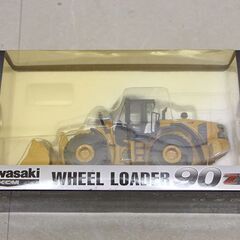 未使用 ミニカー 1/50スケール Kawasaki WHEEL LOADER 90Z7 KCM