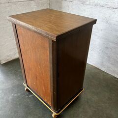 【JANOME】 ジャノメ アンティークミシン 足踏みミシン 昭和レトロ 希少品 木製ケース付 現状品 N0271