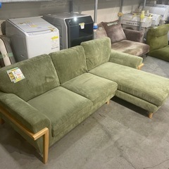 配達可【3人掛けソファー】【L字カウチ】【管理番号12507】