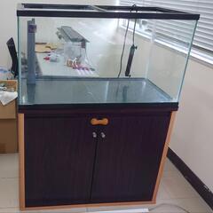 宮城仙台！900×450×450ガラスOF水槽セット！中古
