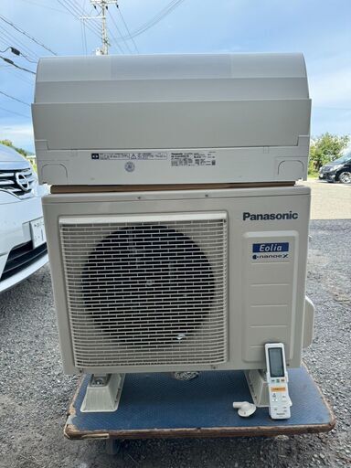 A美品 パナソニック/Panasonic エアコン  2021年 CS-AX400D2-W 4.0KW ナノイーX   AI快適おまかせ 単相200V
