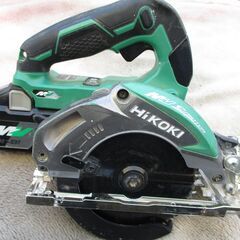 ☆日立工機 HITACHI ハイコーキ HiKOKI C3605DA 125mm コードレス丸のこ マルノコ◆持ち運び楽々