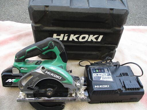 ☆日立工機 HITACHI ハイコーキ HiKOKI C3605DA 125mm コードレス丸のこ マルノコ◆持ち運び楽々