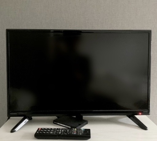 美品 テレビ  リモコン付き 24インチ 録画機能付き   24型