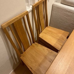2x椅子・チェアー Ciel オーク(中古)