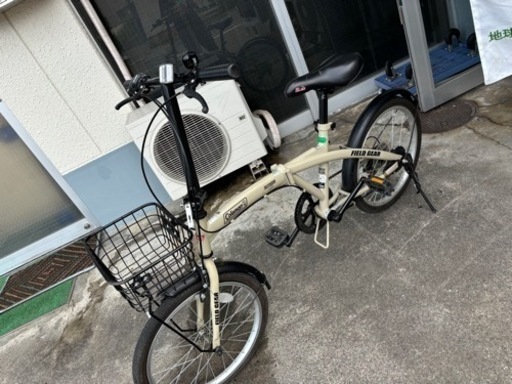 コールマン☆折りたたみ自転車☆2022年製☆カゴ付き☆防犯登録解除出来ます♪