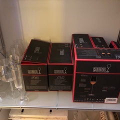 RIEDEL(リーデル) グラス セット (箱付きほぼ未使用ペア グラス6箱 