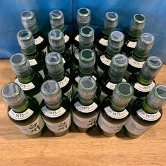 新品未開封 サントリーシングルモルト ウイスキー 白州180ml ミニ