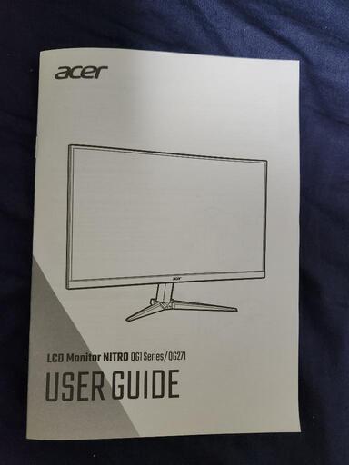 【美品】Acer 27インチモニター