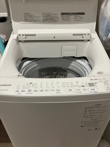 8月以降のお渡し　日立　洗濯機　2022年製　10kg
