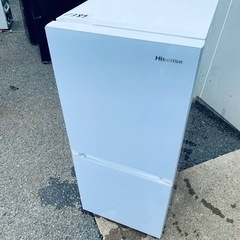 ♦️ Hisense2ドア冷凍冷蔵庫【2017年製】HR-G13A-W