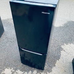 ♦️Hisense2ドア冷凍冷蔵庫【2019年製】HR-D15CB