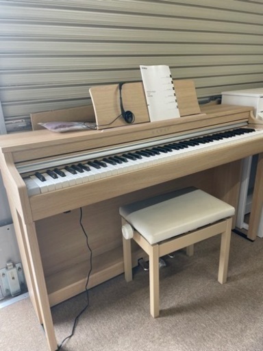 中古美品 カワイKAWAI CN27LO 電子ピアノ　　2018年製　専門椅子付き