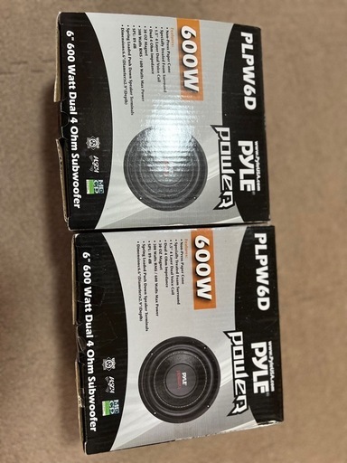 ウーハースピーカー新品・未使用