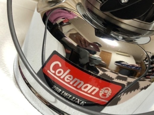 貴重コールマンメッキランタン限定モデル288 DELUXE