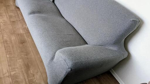 糸島市 ニトリ 三人掛けソファー グレー - 3人掛けソファ 