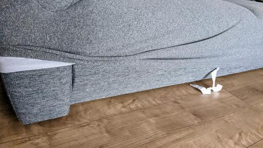 糸島市 ニトリ 三人掛けソファー グレー - 3人掛けソファ 