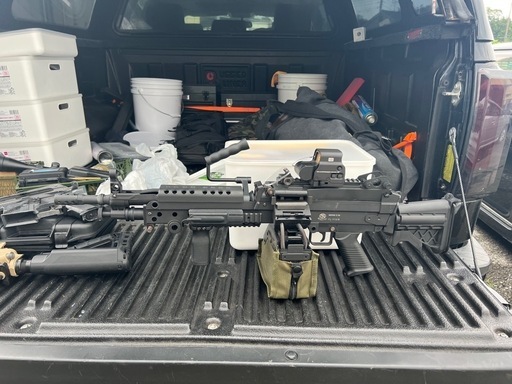 MINIMI m249電動ガン S\u0026T製