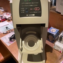 ワンショットアイスクリームマシーン