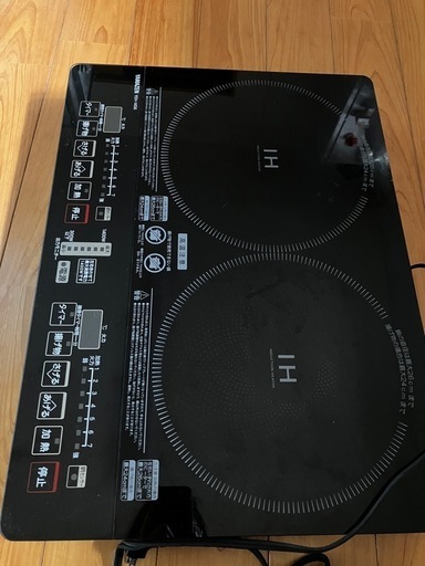 IH調理器と台のセット