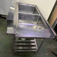 2槽シンク 1200x650x820(+150)