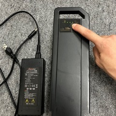 E-PAR+ON 電動三輪自転車 バッテリー、充電器、鍵付属