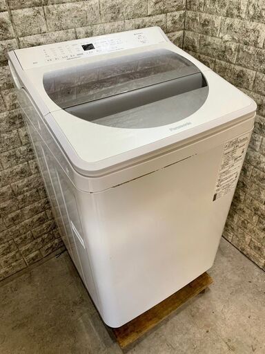 大阪送料無料★3か月保障付き★洗濯機★2019年★パナソニック★8.0kg★NA-FA80H7★S-165