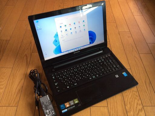 【商談成立】レノボ lenovoノートパソコン　lenovo G50　Win11 Corei5 メモリ4G SSD256GB Office2021 DVDスーパマルチ 無線LAN Webカメラ バッテリー2時間