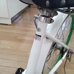 ☆ジモティ割あり☆ 自転車 24インチ ホワイト クリーニング済み TK2672