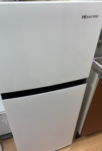 【困っています！】ハイセンス　冷蔵庫　124L 一人暮らし