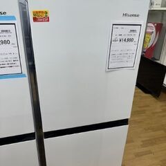 ドリーム川西店御来店限定】 ハイセンス 冷蔵庫 HR-D1304 135L 2021年