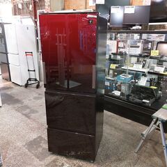 愛品館 市原店】SHARP 2020年製 350L 3ドア冷蔵庫 SJ-GW35G-R【