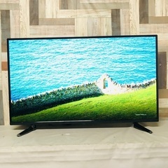 即日受渡❣️省エネ50型4K液晶TV東芝のメインボード採用Wチュ...