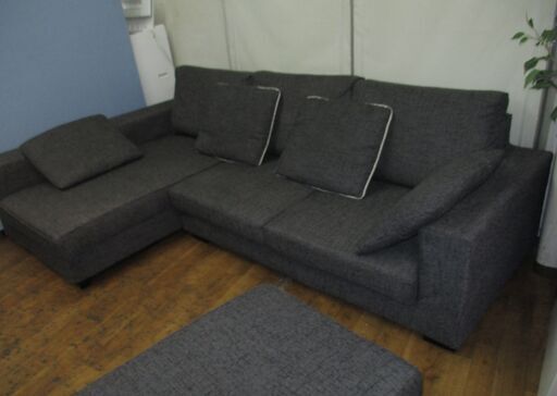 R450 ARMONIA アルモニア カウチソファオットマン4人かけソファ、布製  