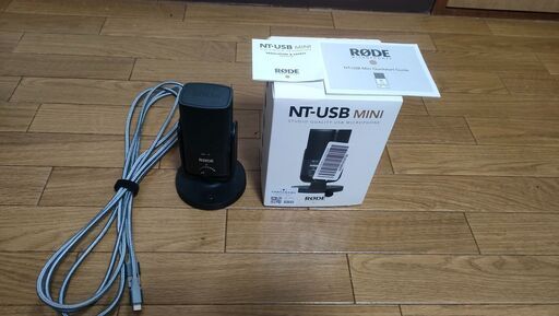 【引取限定】マイク RODE NT-USB MINI【北海道札幌市】