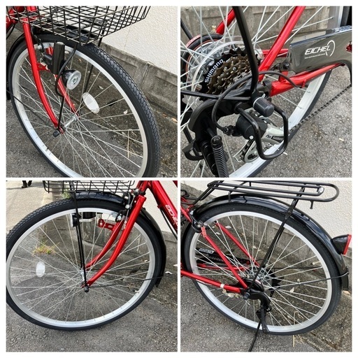 EICHEL【エイチェル】自転車 ２６インチ 変速段数 ６段 EICHEL【エイチェル】自転車 26インチ 変速段数 6段