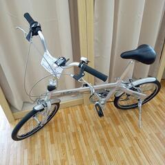 ☆ジモティ割あり☆ 自転車 20インチ シルバー クリーニング済 YJ3265