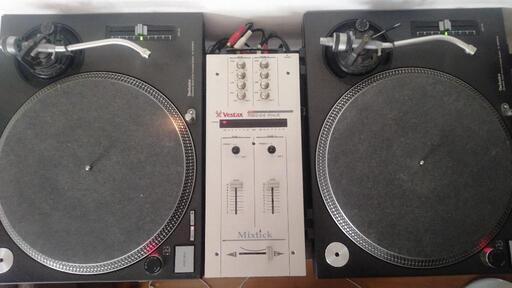 【動作確認済】Technics SL-1200MK3 2台セットDJターンテーブル