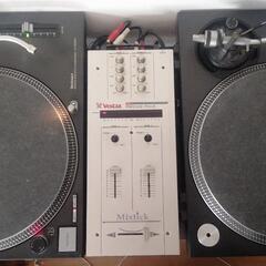 動作OK！Technics SL-1200MK3 ターンテーブル 2台セット テクニクス ターンテーブル SL-1200MK3D 2台セット