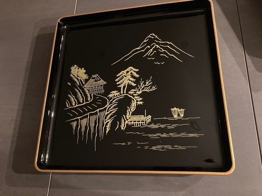お盆　トレー　配膳用品　お祝い