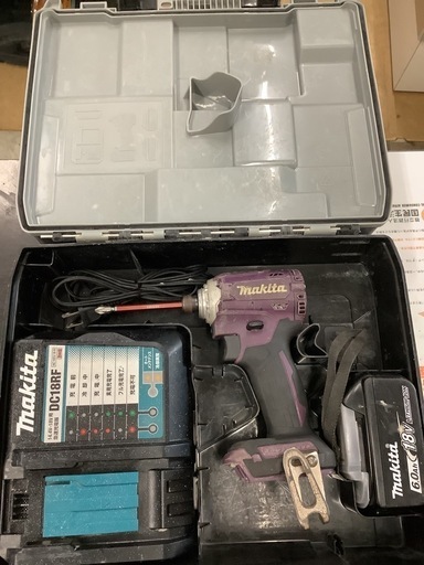 マキタインパクト　TD171D  18V バッテリー充電器セット　　リサイクルショップ宮崎屋　佐土原店　24.7.26F
