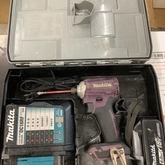 マキタインパクト TD171D 18V バッテリー充電器セット リサイクル 